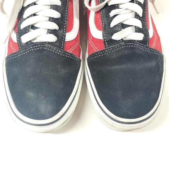 Vans Red Off the Wall Mens Sneakers - Picture 5 of 12